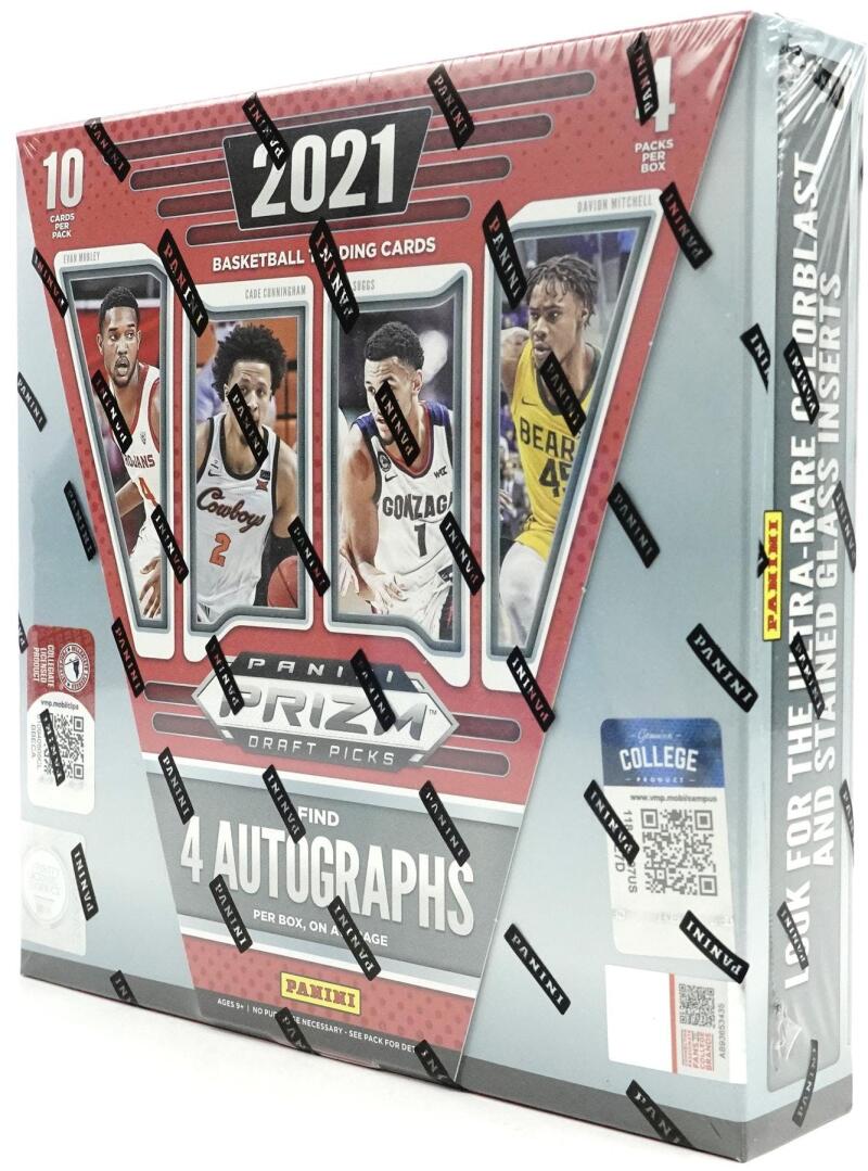 2021-22 Panini Prizm Draft Picks Basketball Hobby Box Image 2