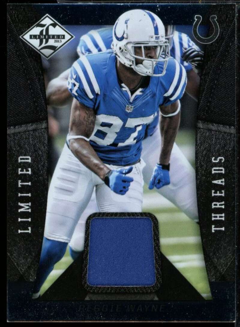 Reggie Wayne Card 2013 Limited Threads Materials #79  Image 1