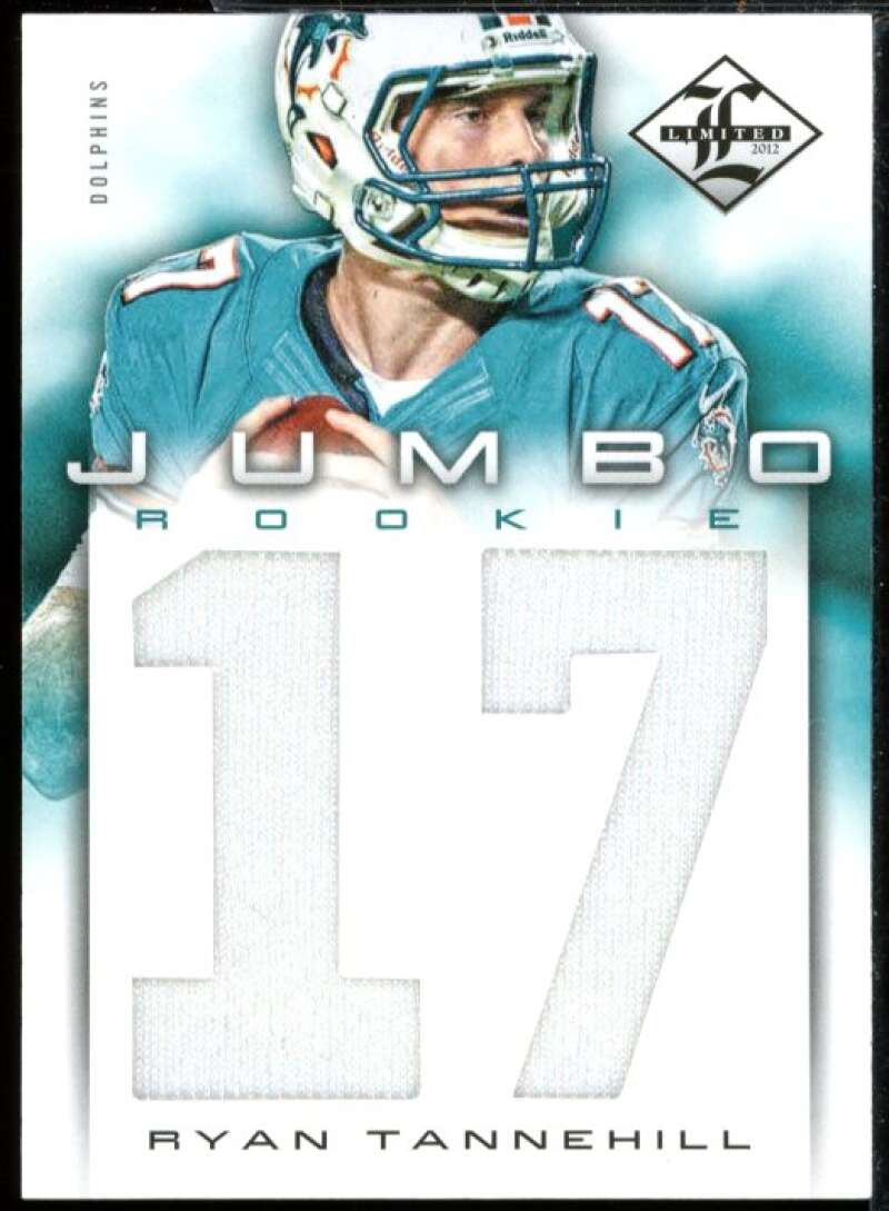 Ryan Tannehill Card 2012 Limited Rookie Jumbo Jersey Number #4  Image 1