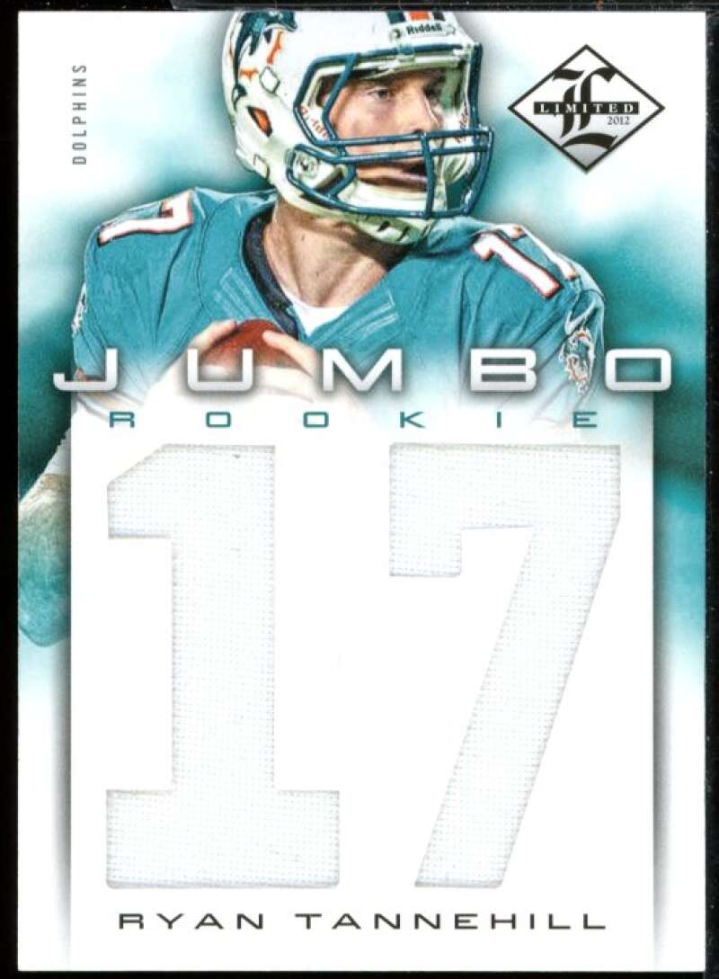 Ryan Tannehill Card 2012 Limited Rookie Jumbo Jerseys Jersey Number #4  Image 1