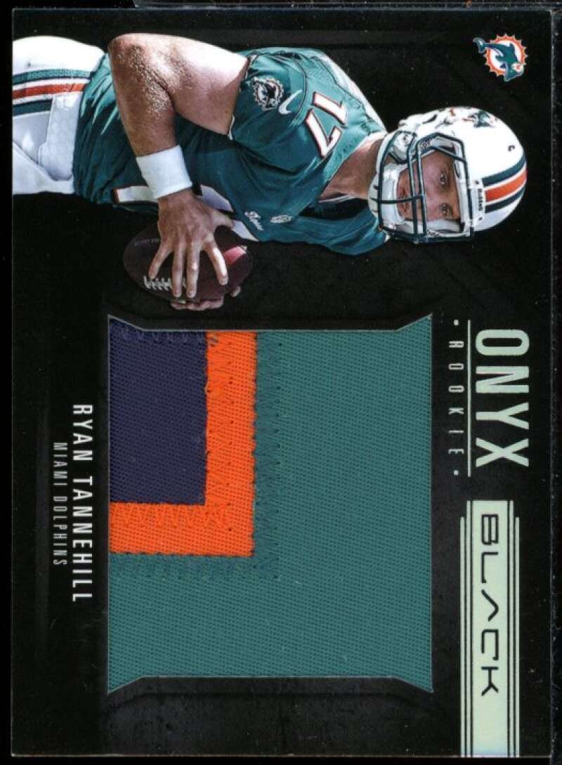 Ryan Tannehill Rookie Card Card 2012 Black Onyx Rookie Jersey Jumbo Prime #4  Image 1