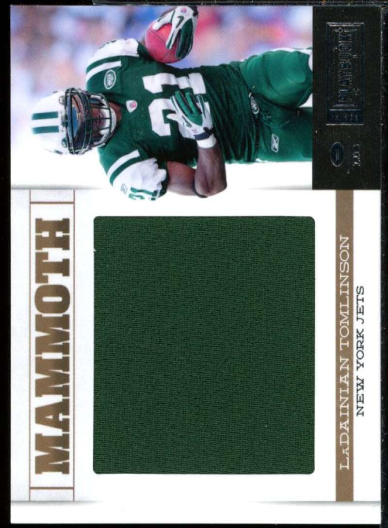 LaDainian Tomlinson Card 2012 Panini Playbook Mammoth Materials Jersey #20  Image 1