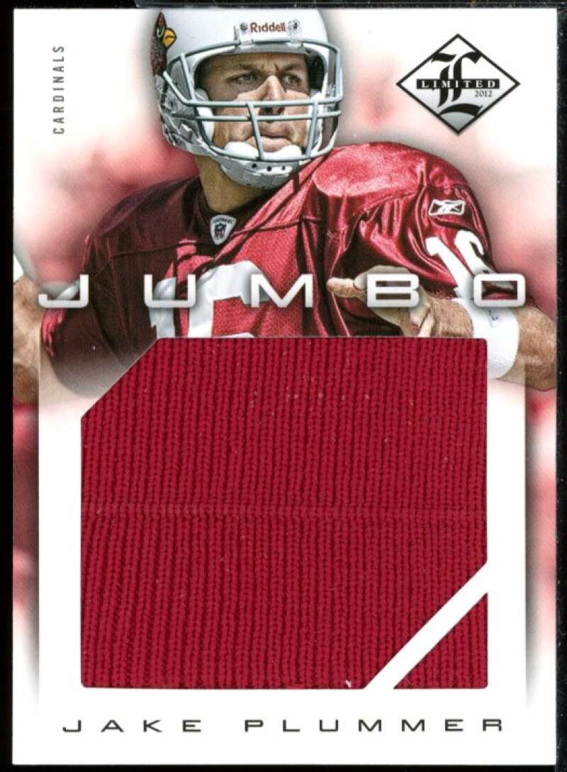 Jake Plummer Card 2012 Limited Jumbo Jersey Materials #1  Image 1