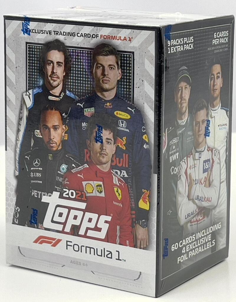 2021 Topps Formula 1 Racing 10-Pack Blaster Box Image 1
