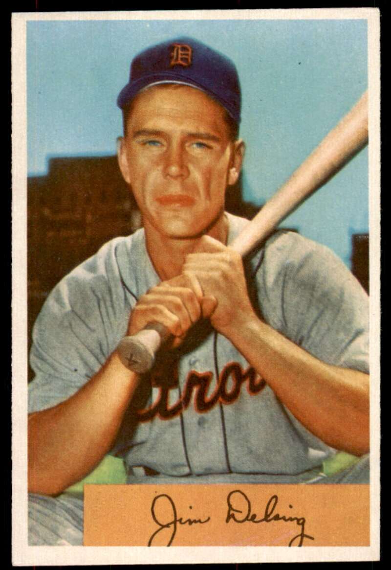 Jim Delsing Card 1954 Bowman #55 Image 1