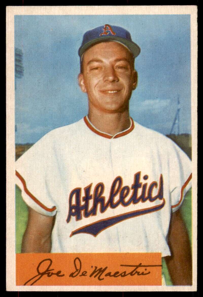 Joe DeMaestri Card 1954 Bowman #147 Image 1