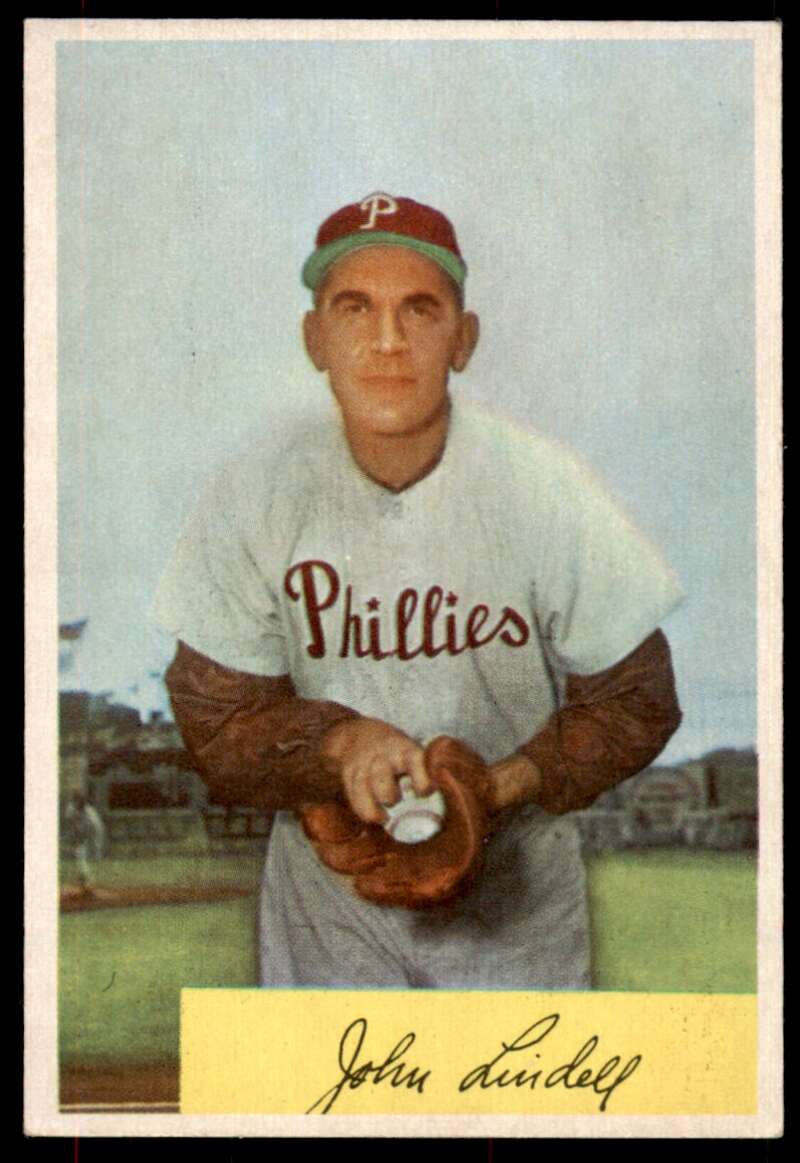 Johnny Lindell Card 1954 Bowman #159 Image 1