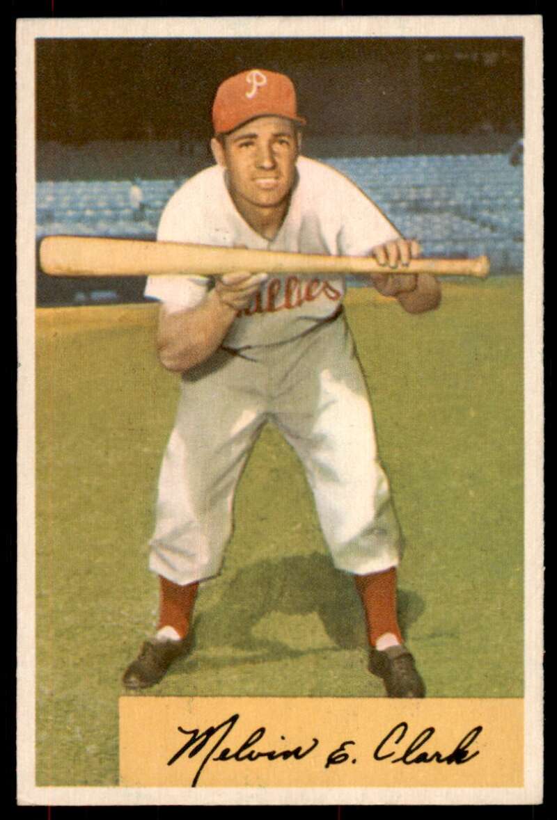 Mel Clark Card 1954 Bowman #175 Image 1