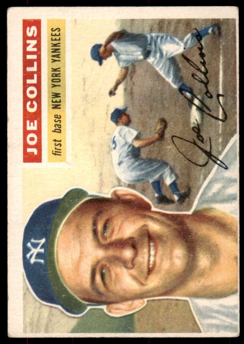 Joe Collins Card 1956 Topps #21 Image 1