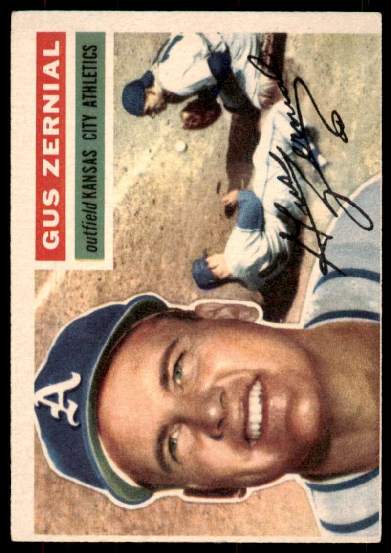 Gus Zernial Card 1956 Topps #45 Image 1