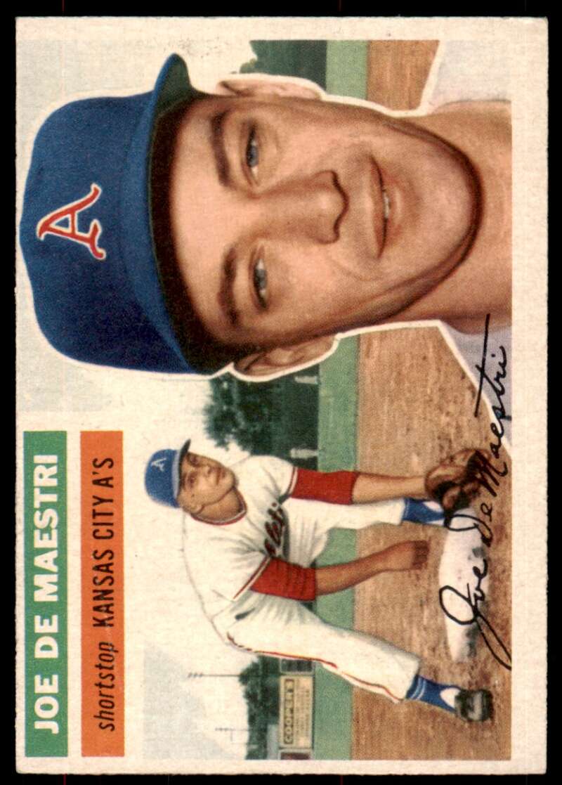 Joe De Maestri Card 1956 Topps #161 Image 1