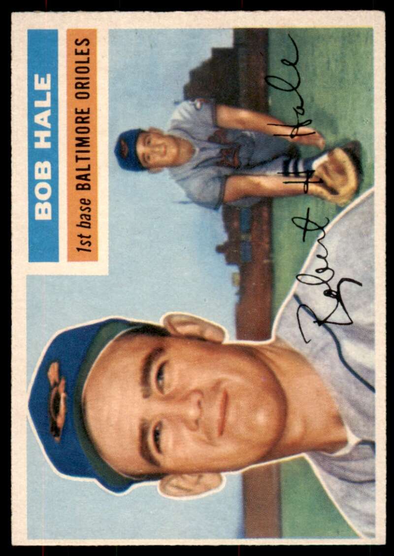 Bob Hale Card 1956 Topps #231 Image 1