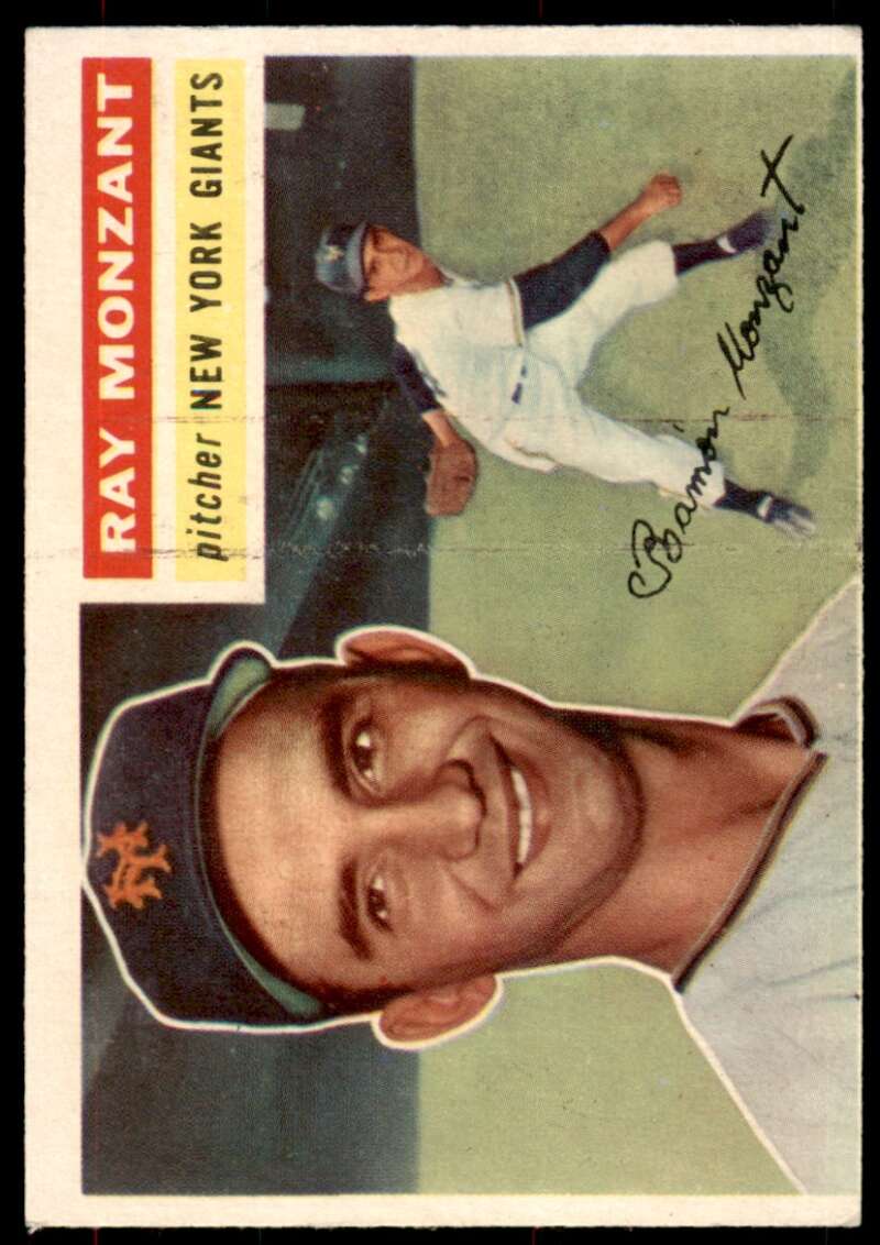 Ray Monzant Card 1956 Topps #264 Image 1