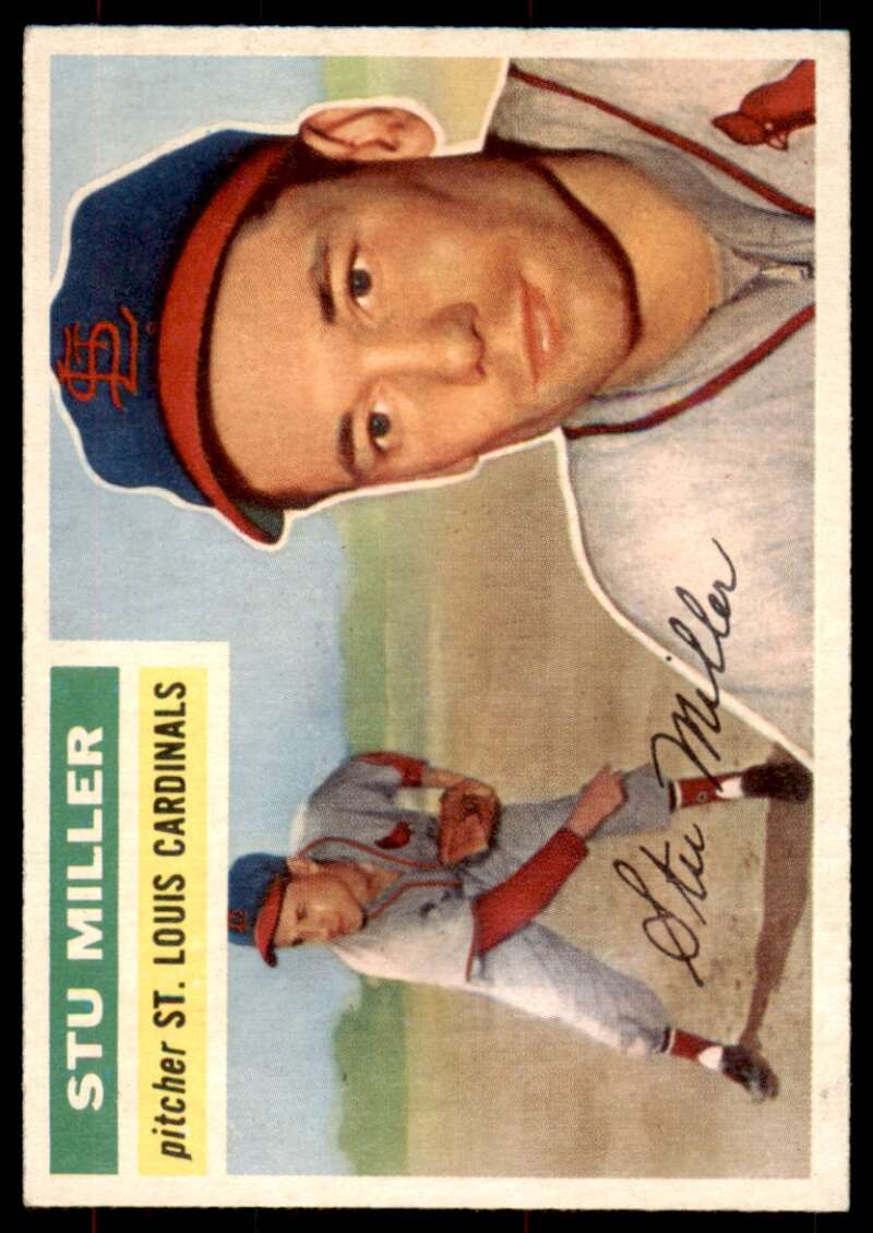 Stu Miller Card 1956 Topps #293 Image 1