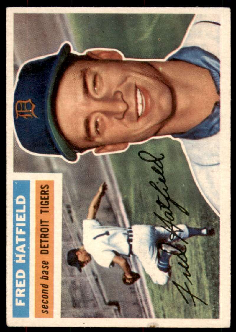 Fred Hatfield Card 1956 Topps #318 Image 1