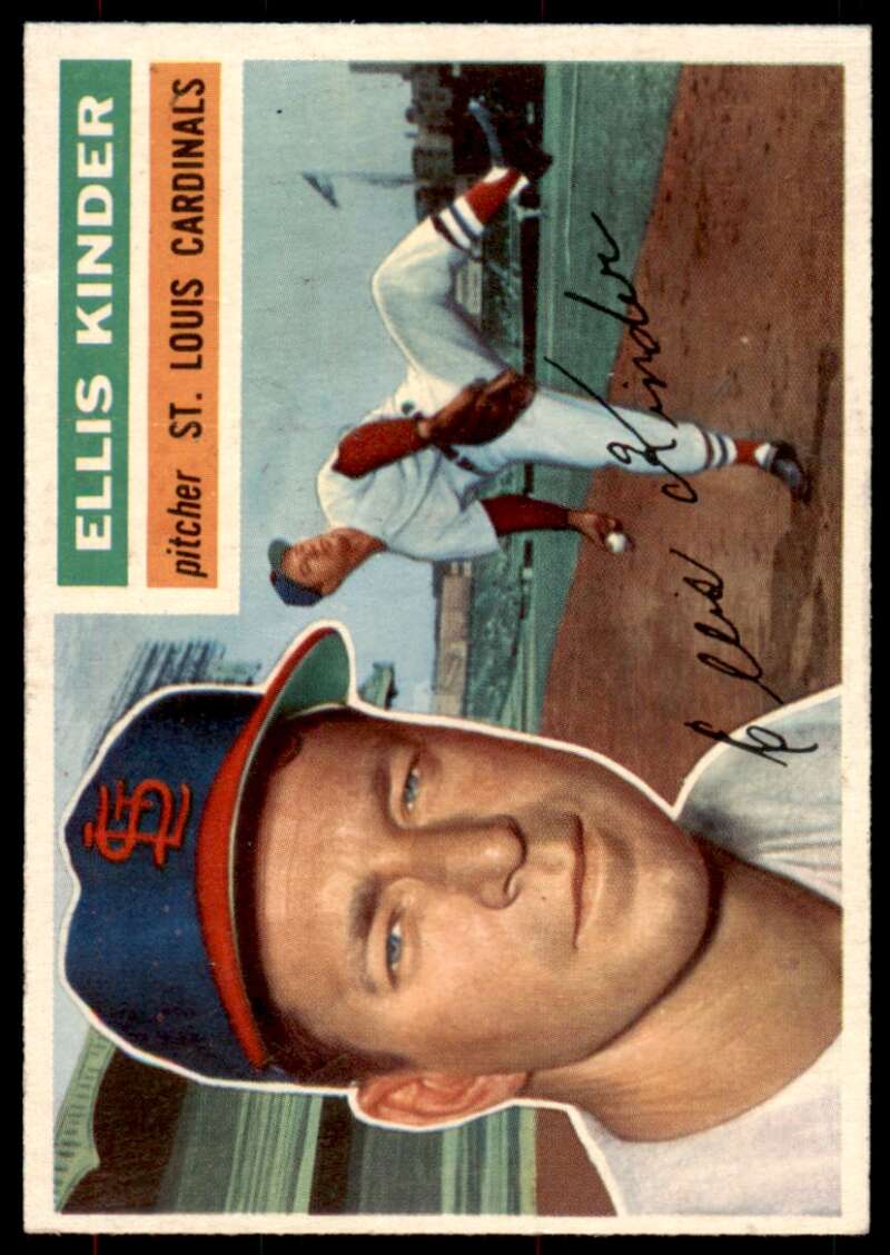 Ellis Kinder Card 1956 Topps #336 Image 1