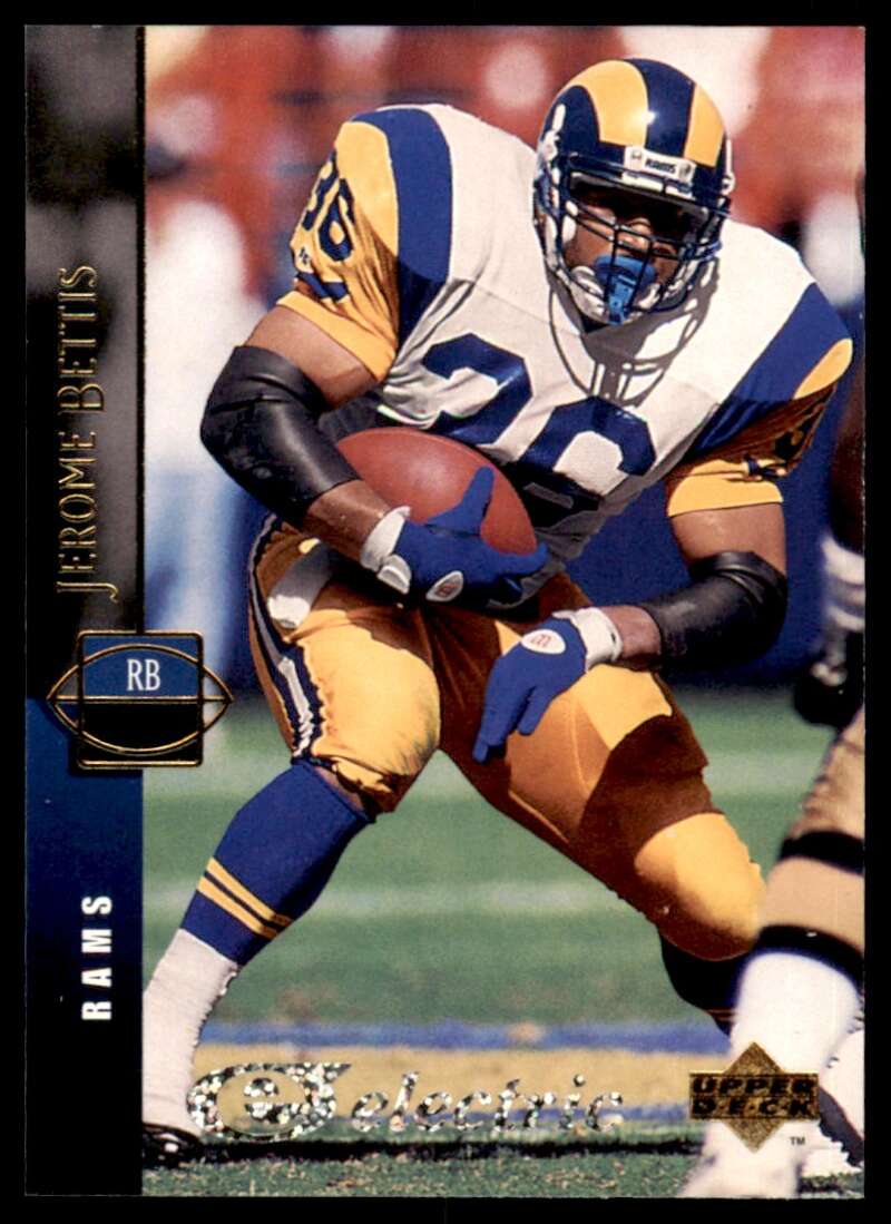 Jerome Bettis Card 1994 Upper Deck Electric Silver #135 Image 1