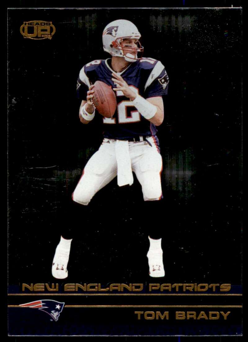 Tom Brady Card 2002 Pacific Heads Up #71 Image 1