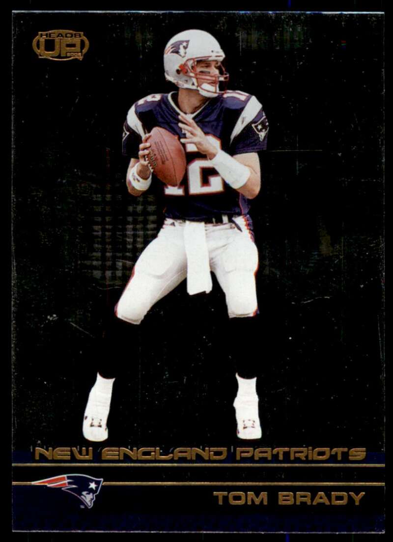 Tom Brady Card 2002 Pacific Heads Up #71 Image 1