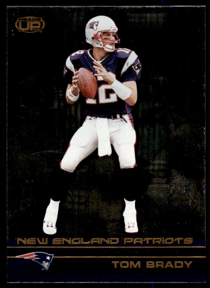 Tom Brady Card 2002 Pacific Heads Up #71 Image 1