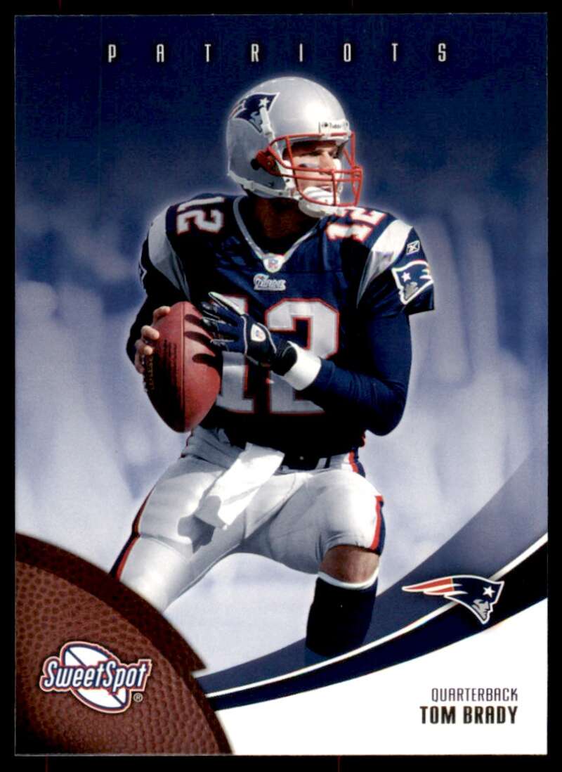 Tom Brady Card 2006 Upper Deck Sweet Spot #58 Image 1