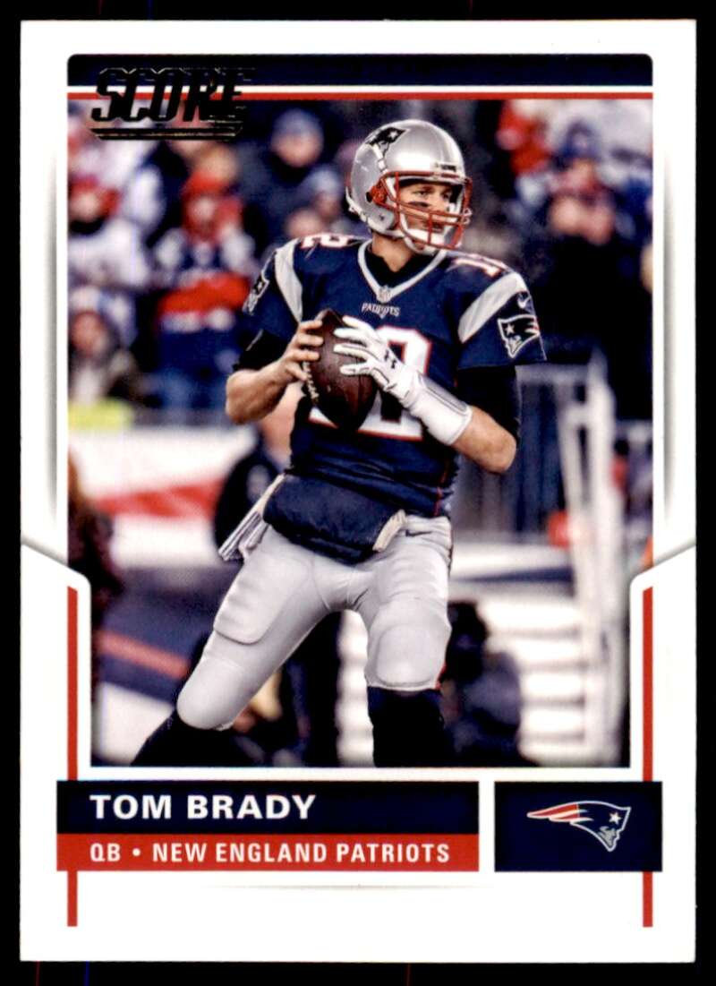 Tom Brady Card 2017 Panini Score #200 Image 1