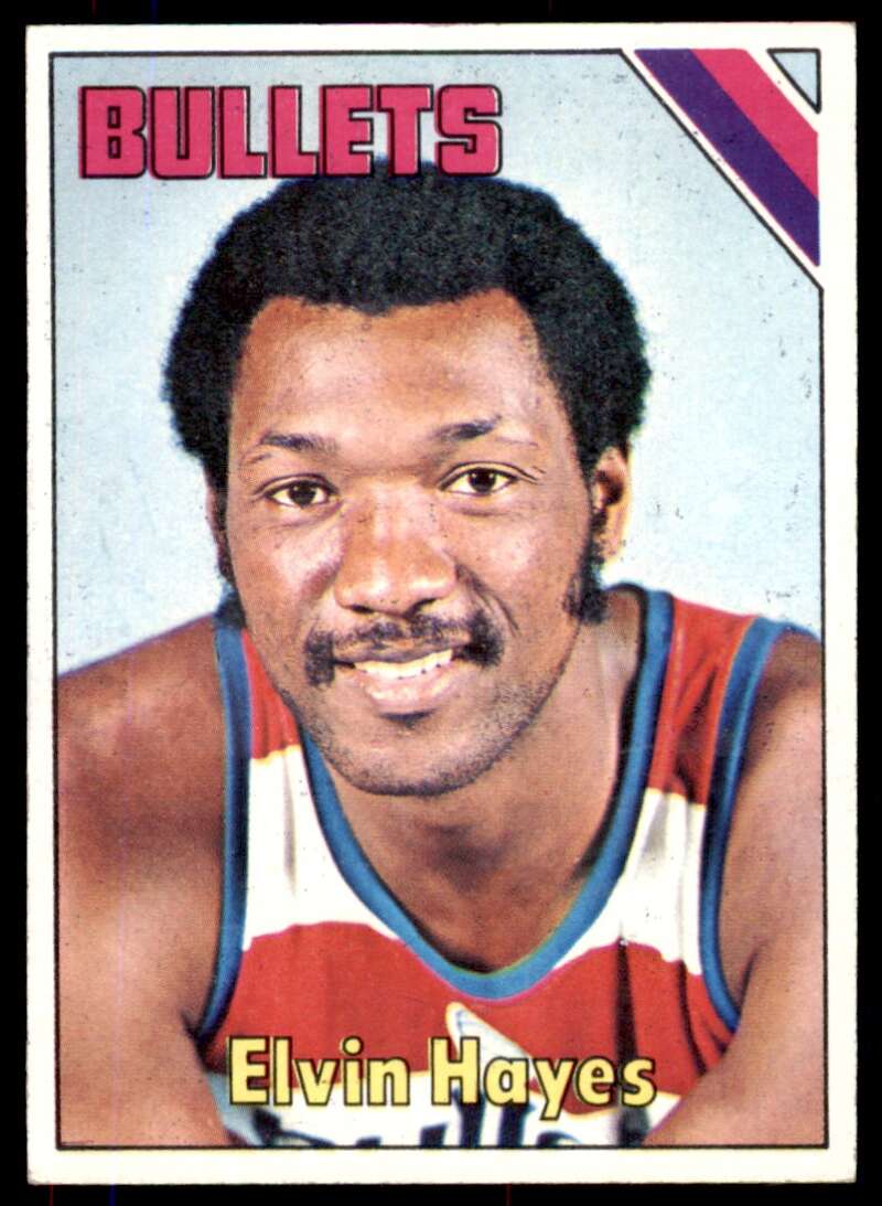 Elvin Hayes Card 1975-76 Topps #60 Image 1