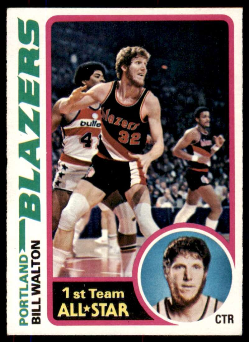 Bill Walton Card 1978-79 Topps #1 Image 1