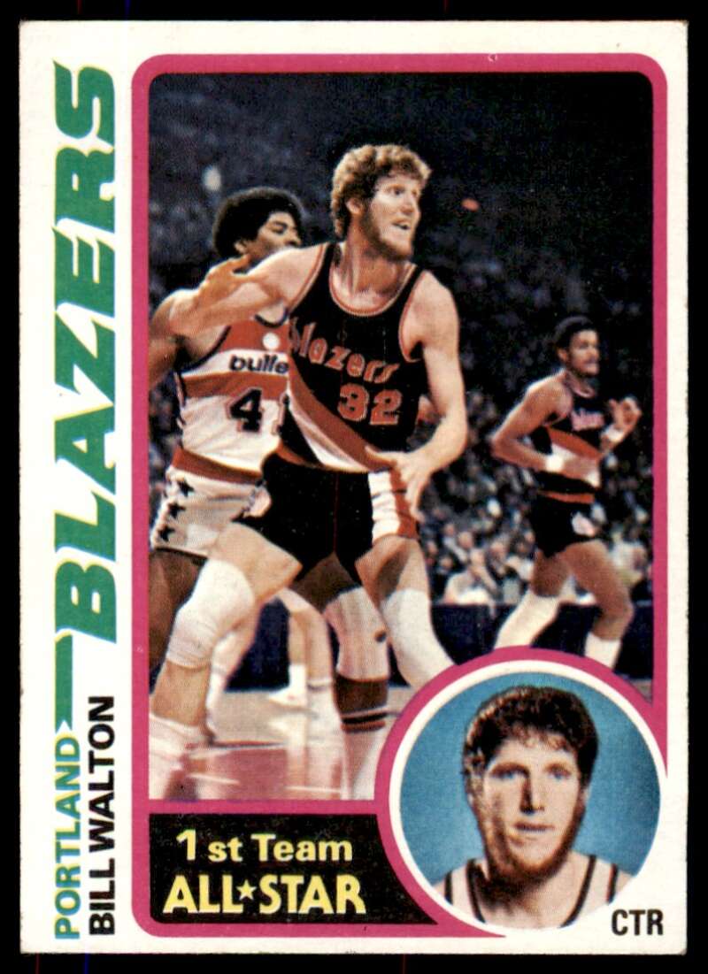 Bill Walton Card 1978-79 Topps #1 Image 1