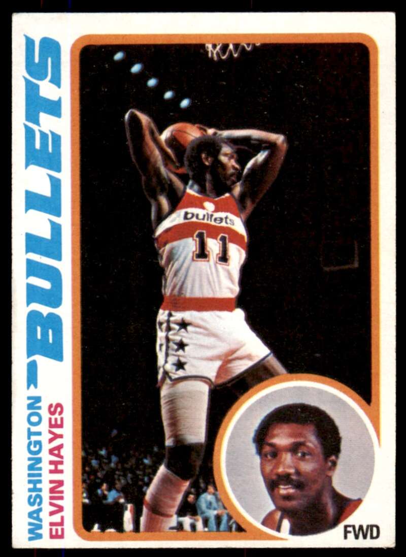 Elvin Hayes Card 1978-79 Topps #25 Image 1