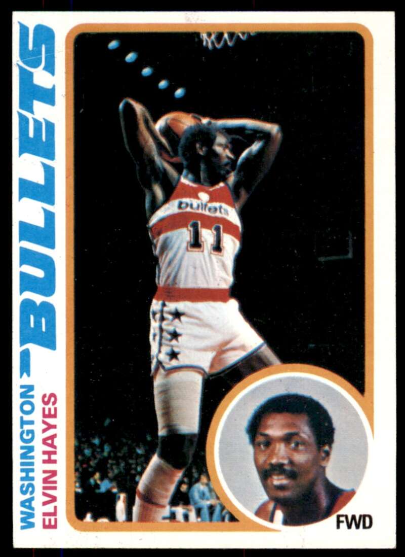 Elvin Hayes Card 1978-79 Topps #25 Image 1