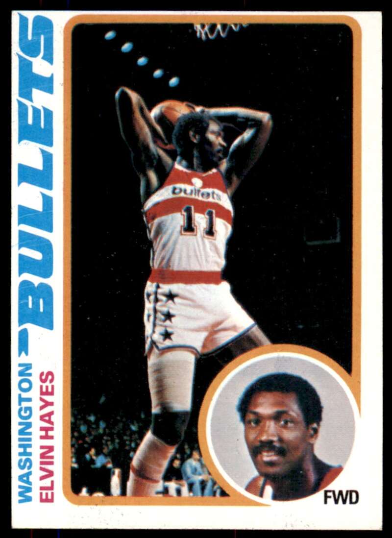 Elvin Hayes Card 1978-79 Topps #25 Image 1