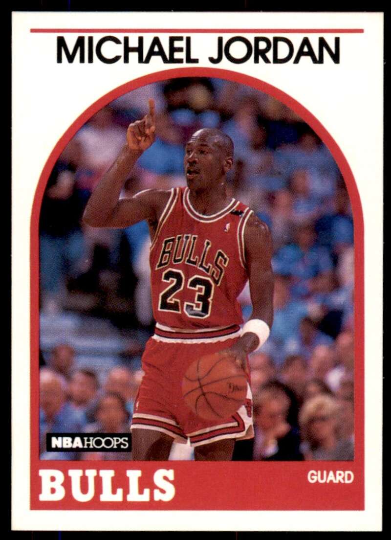 Michael Jordan Card 1989-90 Hoops #200 Image 1