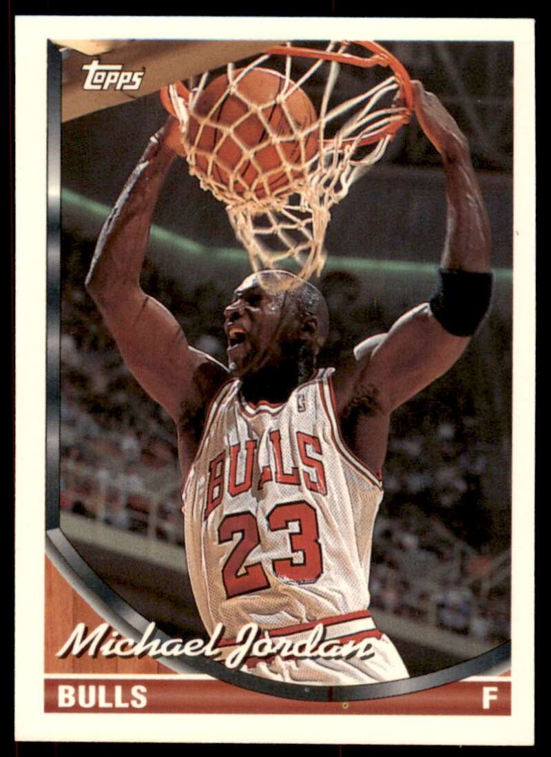 Michael Jordan Card 1993-94 Topps #23 Image 1