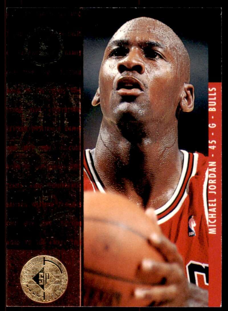 Michael Jordan Card 1994-95 SP Authentic Championship #4 Image 1