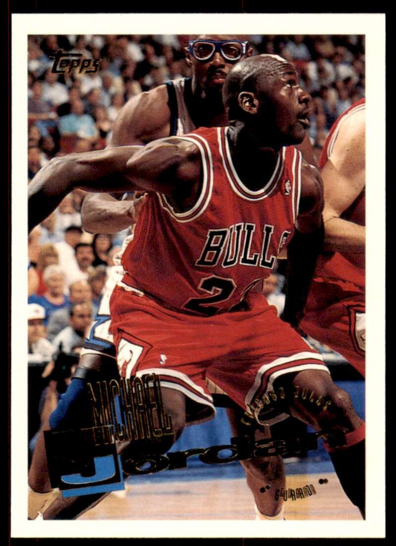 Michael Jordan Card 1995-96 Topps #277 Image 1