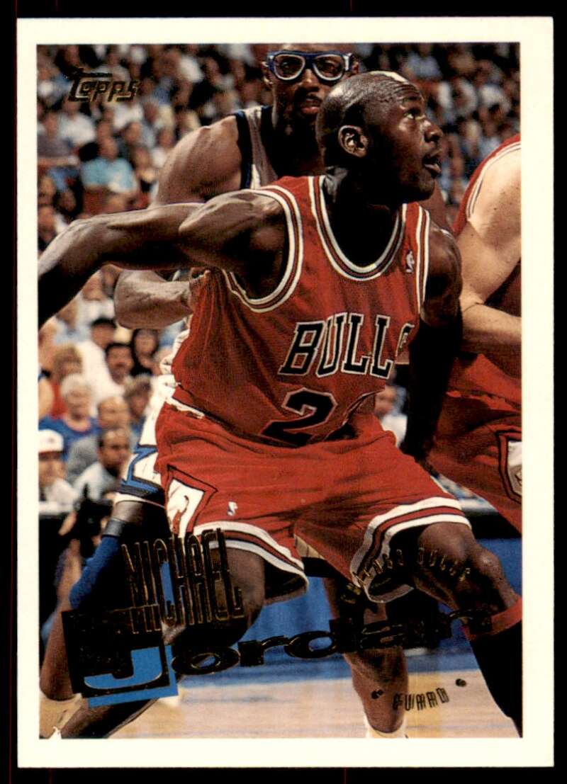 Michael Jordan Card 1995-96 Topps #277 Image 1