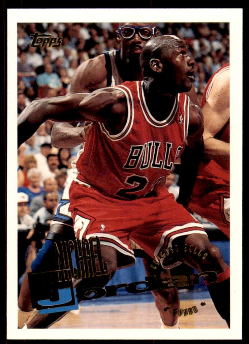 Michael Jordan Card 1995-96 Topps #277 Image 1