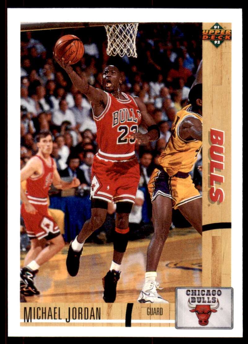 Michael Jordan Card 1991-92 Upper Deck #44 Image 1