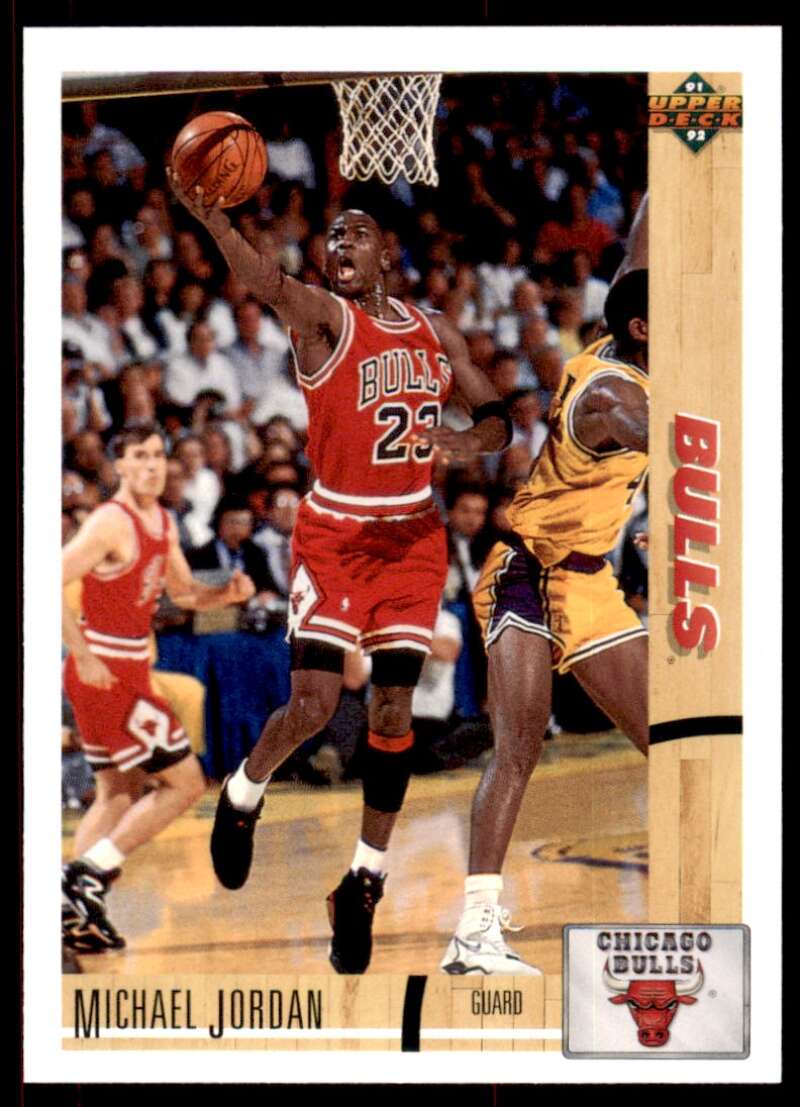 Michael Jordan Card 1991-92 Upper Deck #44 Image 1