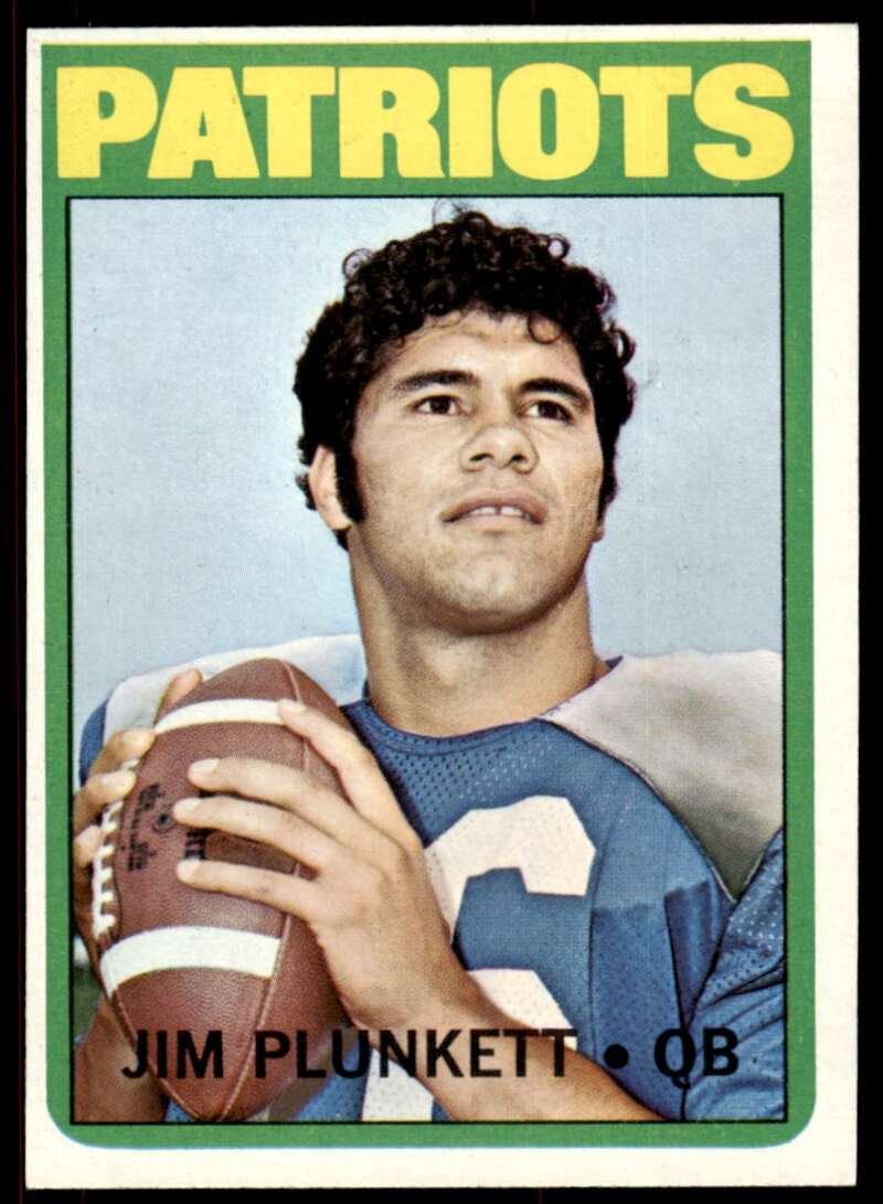 Jim Plunkett Rookie Card 1972 Topps #65 Image 1