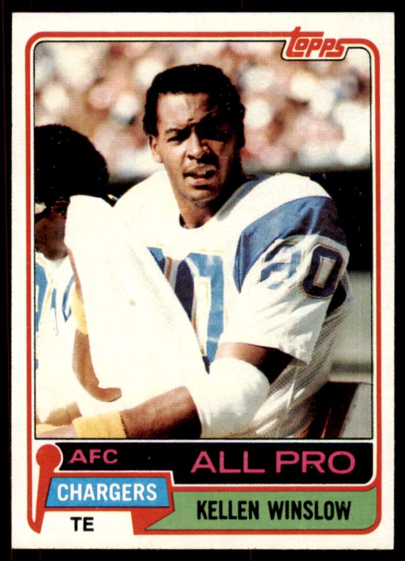 Kellen Winslow Rookie Card 1981 Topps #150 Image 1