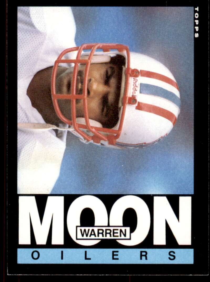 Warren Moon Rookie Card 1985 Topps #251 Image 1