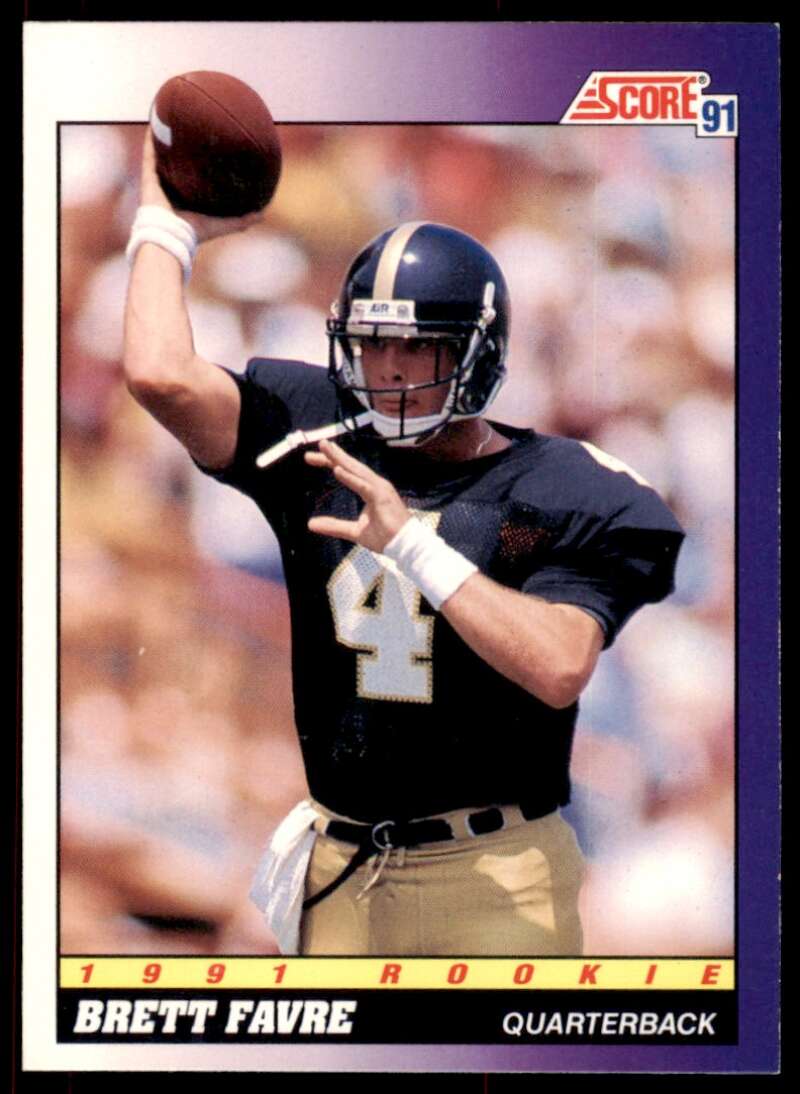 Brett Favre Rookie Card 1991 Score #611 Image 1