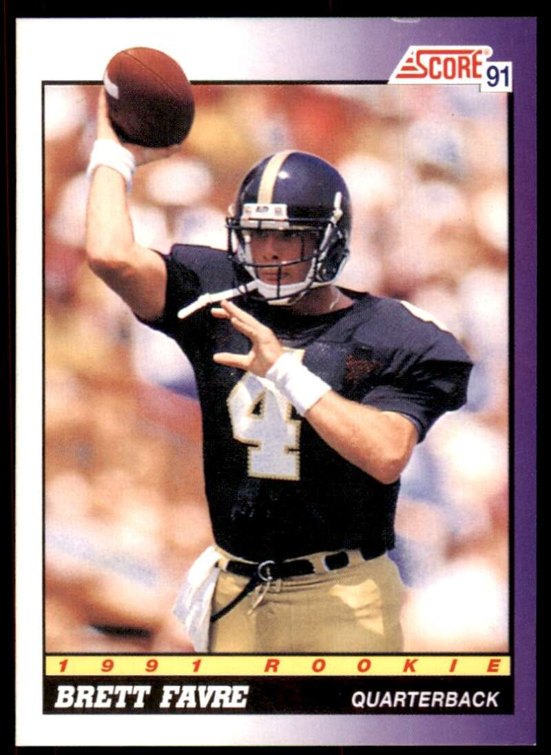 Brett Favre Rookie Card 1991 Score #na Image 1