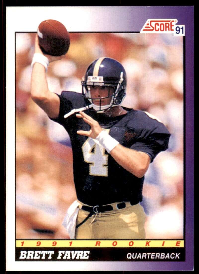 Brett Favre Rookie Card 1991 Score #na Image 1