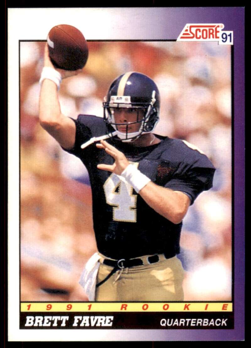 Brett Favre Rookie Card 1991 Score #na Image 1