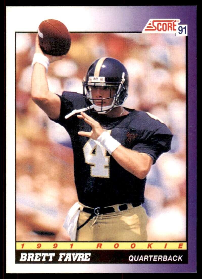 Brett Favre Rookie Card 1991 Score #na Image 1