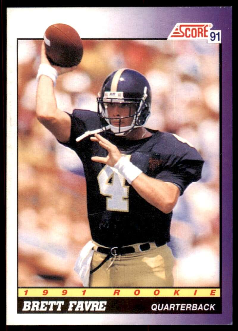 Brett Favre Rookie Card 1991 Score #na Image 1