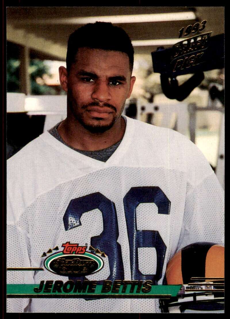 Jerome Bettis Rookie Card 1993 Stadium Club #108 Image 1